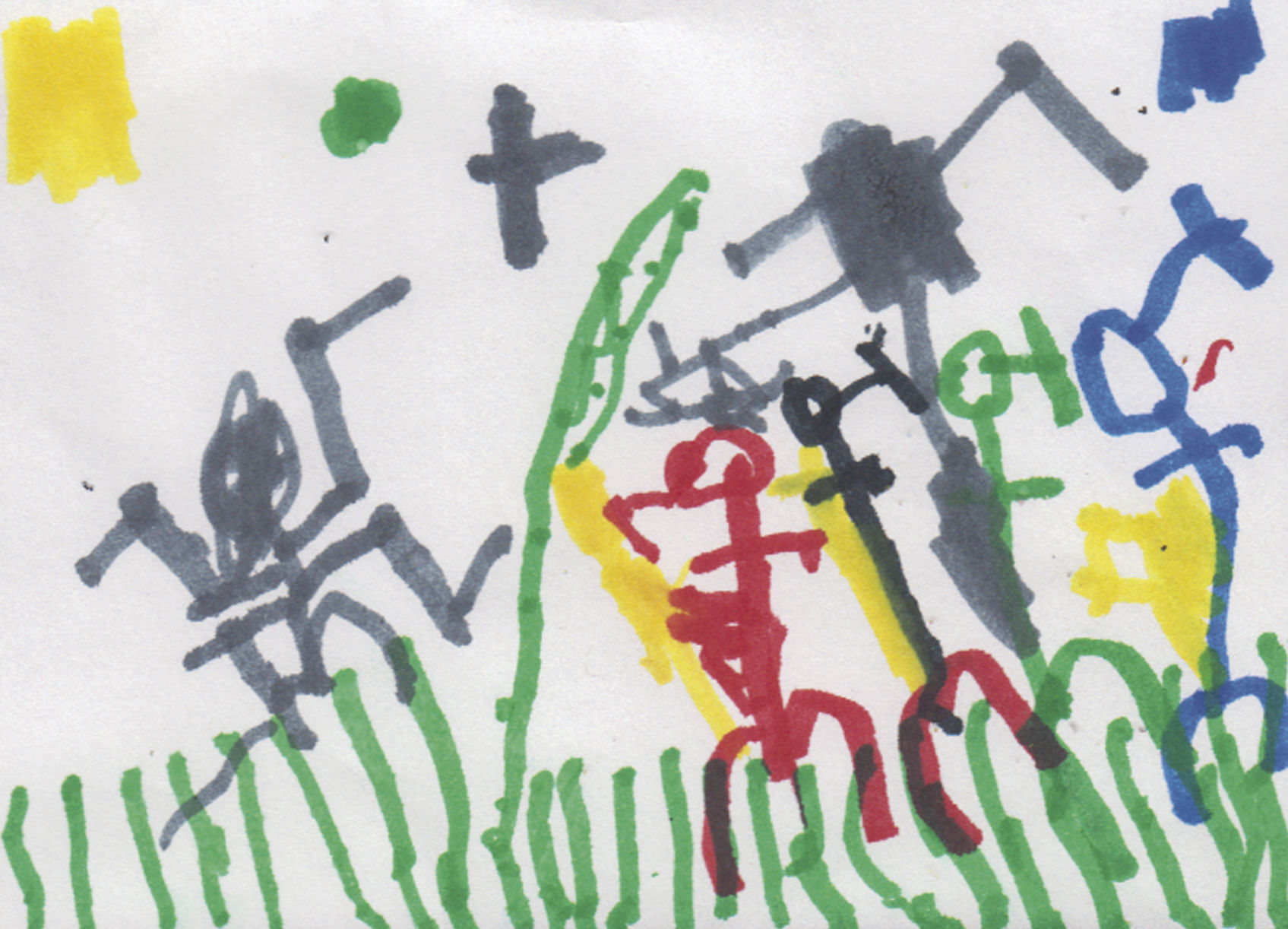 Kids' weather drawings: Aug 14